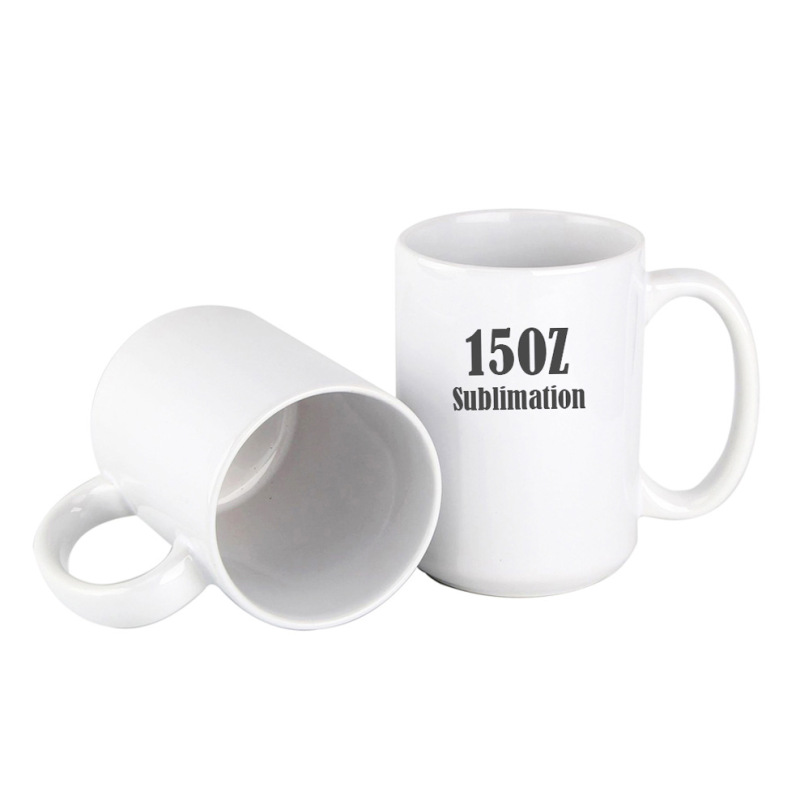 11oz 15oz Sublimation White Ceramic Mug with Handle