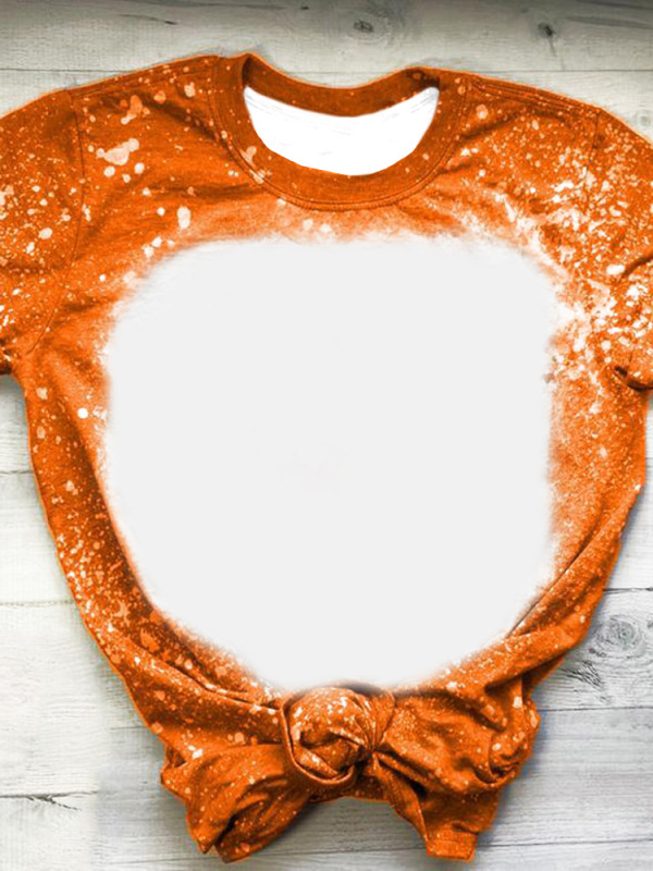 China RTS NEW Sublimation Faux Bleach T-shirt Free Shipping (40PCS)