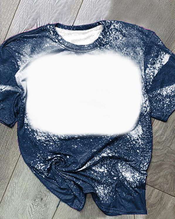 China RTS NEW Sublimation Faux Bleach T-shirt Free Shipping (40PCS)