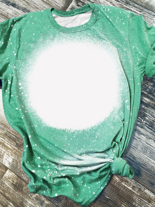 China RTS NEW Sublimation Faux Bleach T-shirt Free Shipping (40PCS)
