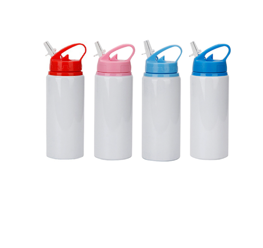 US RTS 20oz Sublimation Blanks White Aluminium Water Bottle(30PCS)