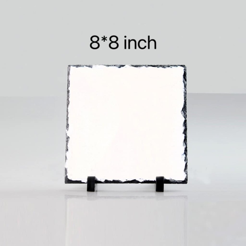 US RTS 6*8inch & 8*8inch Sublimation Slate Rock Stone (20pcs/28pcs)