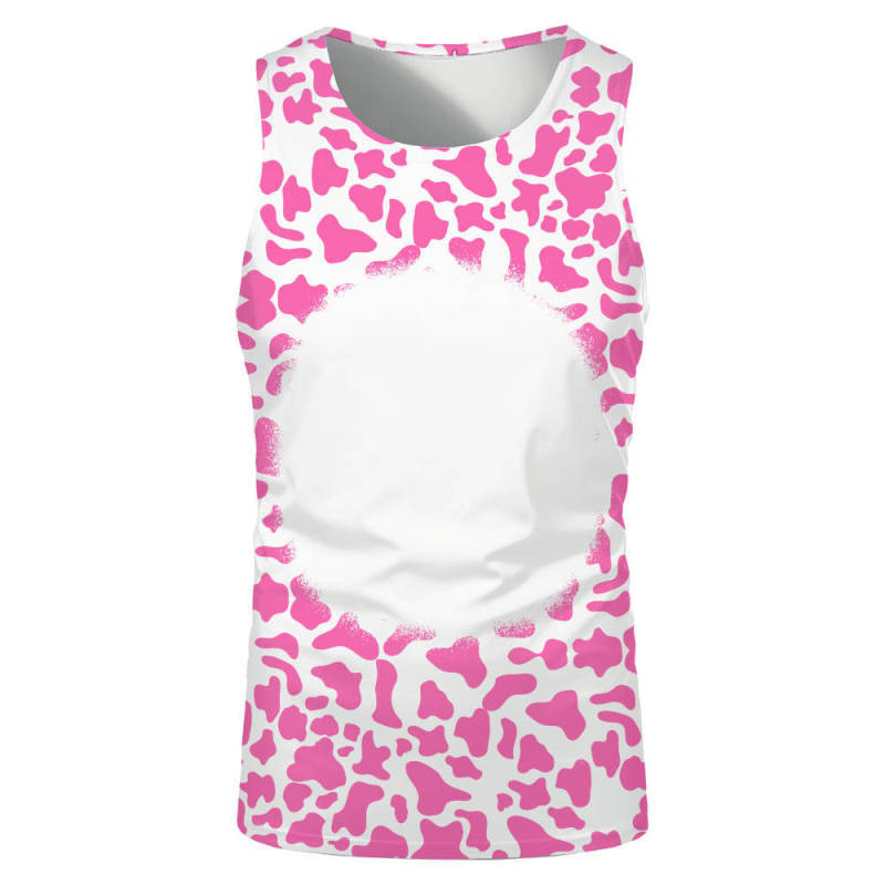 China RTS NEW Sublimation Faux Bleach Sleeveless Shirt Free Shipping (20PCS/60PCS)