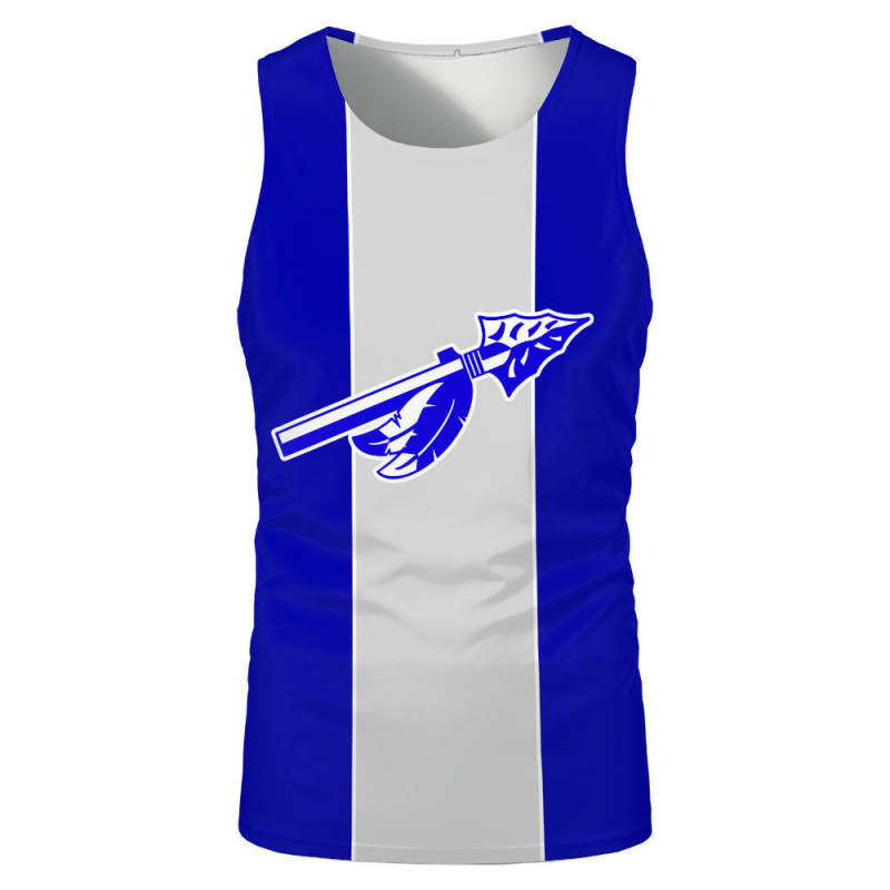 China RTS NEW Sublimation Faux Bleach Sleeveless Shirt Free Shipping (60PCS)