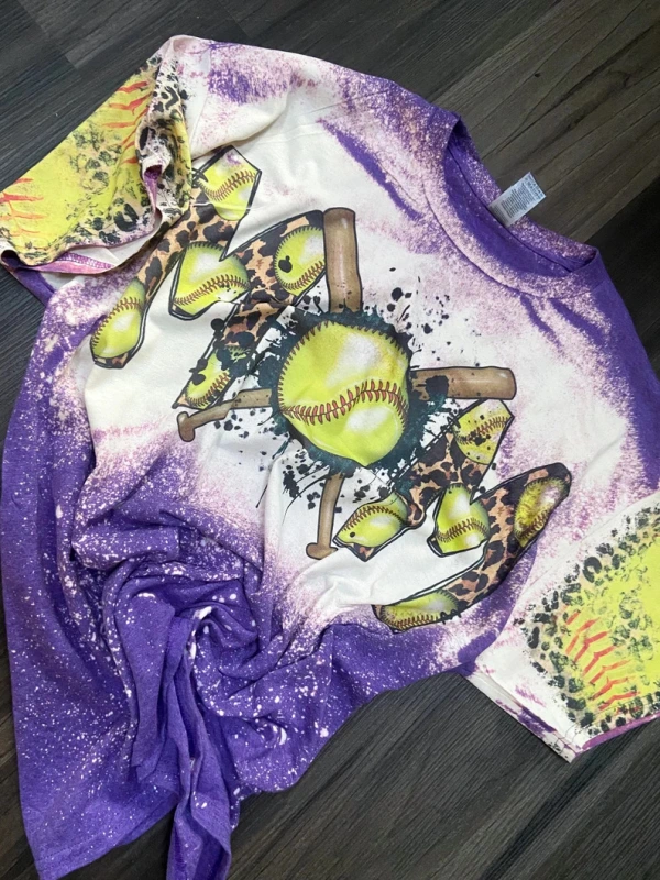 China RTS NEW Sublimation Faux Bleach T-shirt Free Shipping (50PCS)