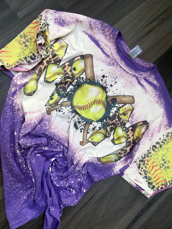 China RTS NEW Sublimation Faux Bleach T-shirt Free Shipping (50PCS)