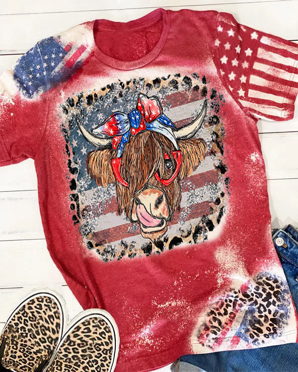 China RTS NEW Sublimation Faux Bleach T-shirt Free Shipping (50PCS)