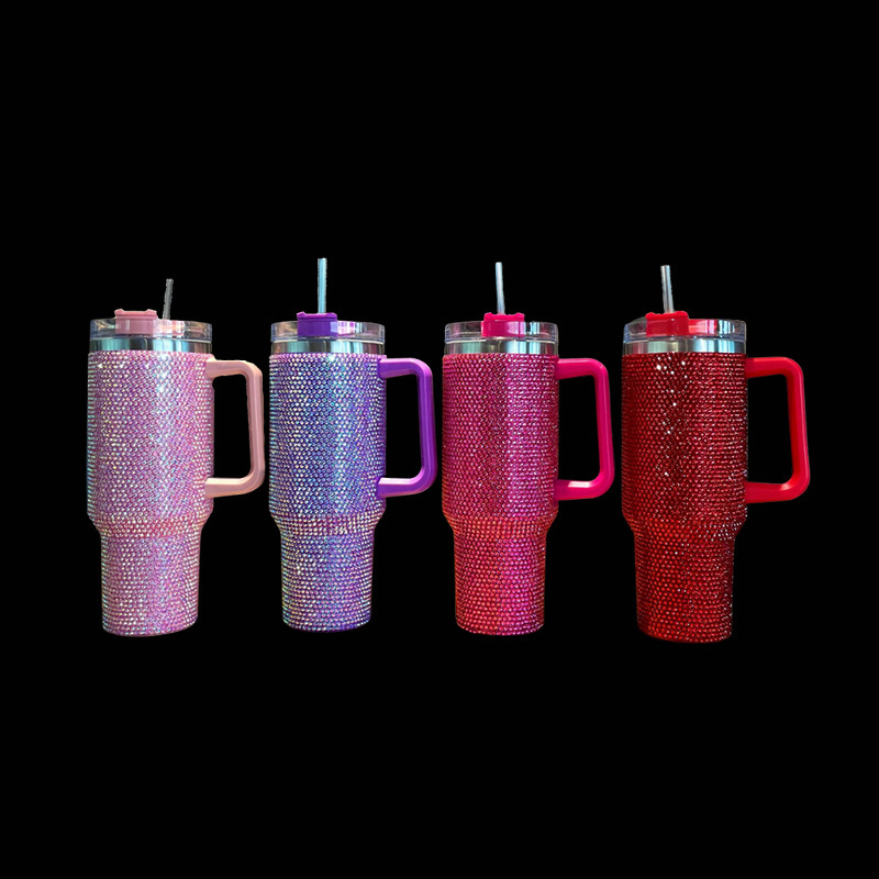 NEW China RTS 40oz Diamond Mug Free Shipping (25PCS)