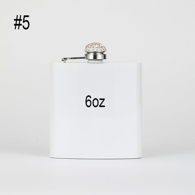 NEW China RTS Sublimation Flask Free Shipping (50pcs/100pcs)
