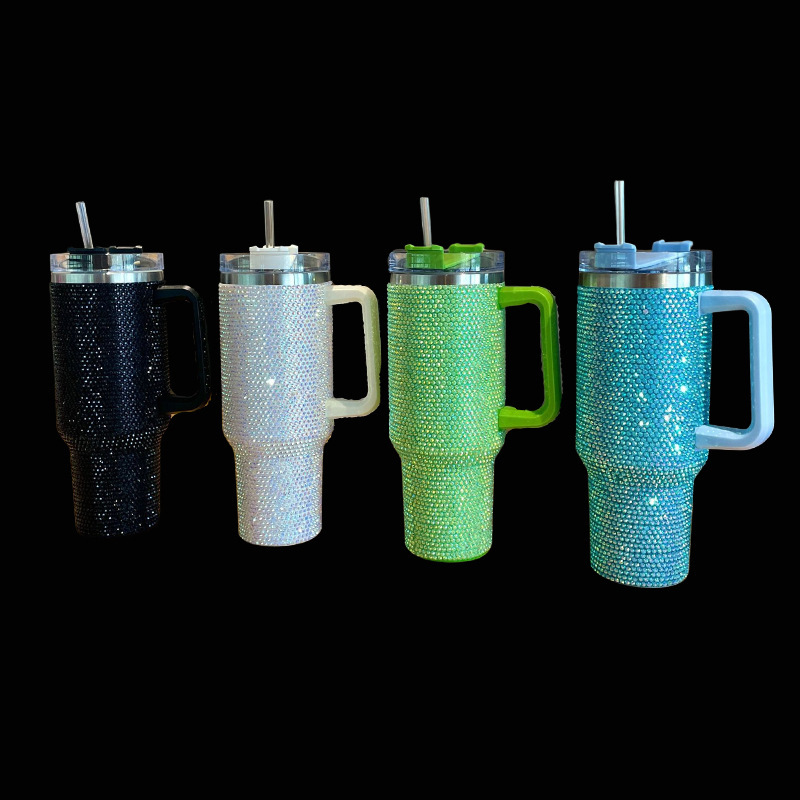 NEW China RTS 40oz Diamond Mug Free Shipping (25PCS)