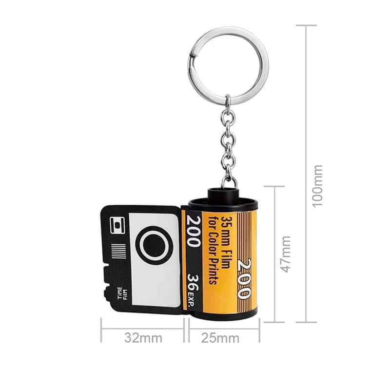 NEW China RTS Sublimation Double-sides Blank Film Key Chain Free Shipping (50pcs/100pcs)