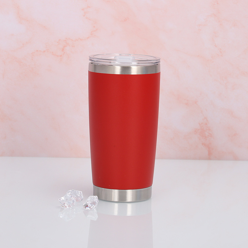 RTS 20oz Powder Coated Travel Mug Free Shipping (25pcs/50pcs)