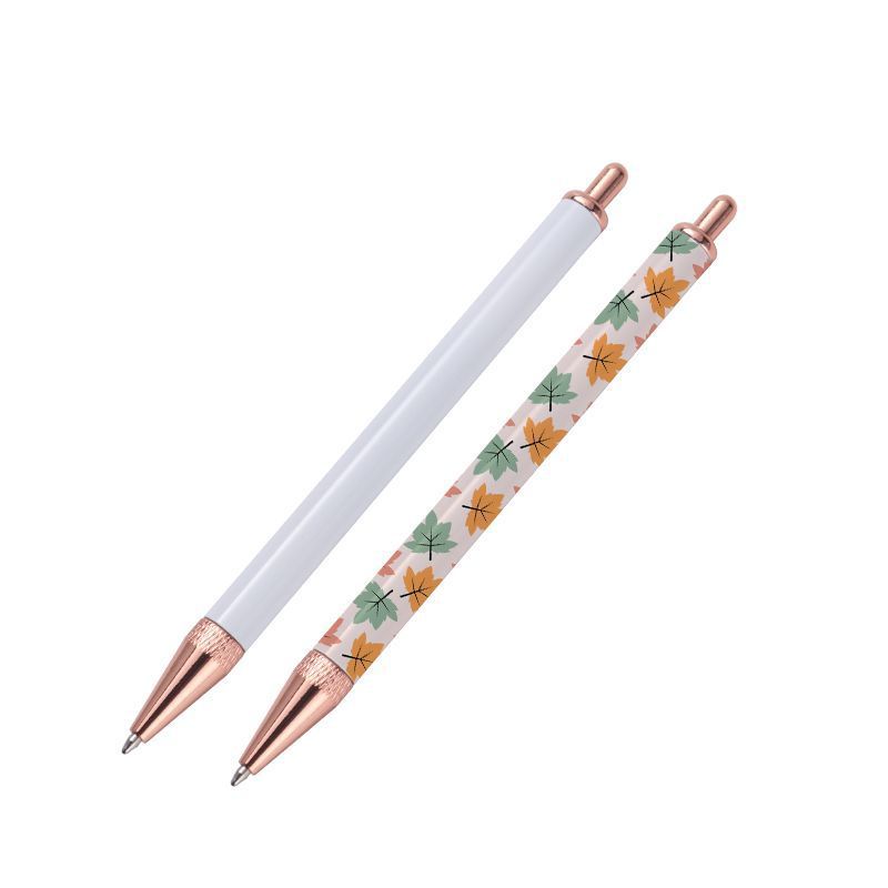 RTS Sublimation White Pen with Shrink Wrap Free Shipping (200pcs)
