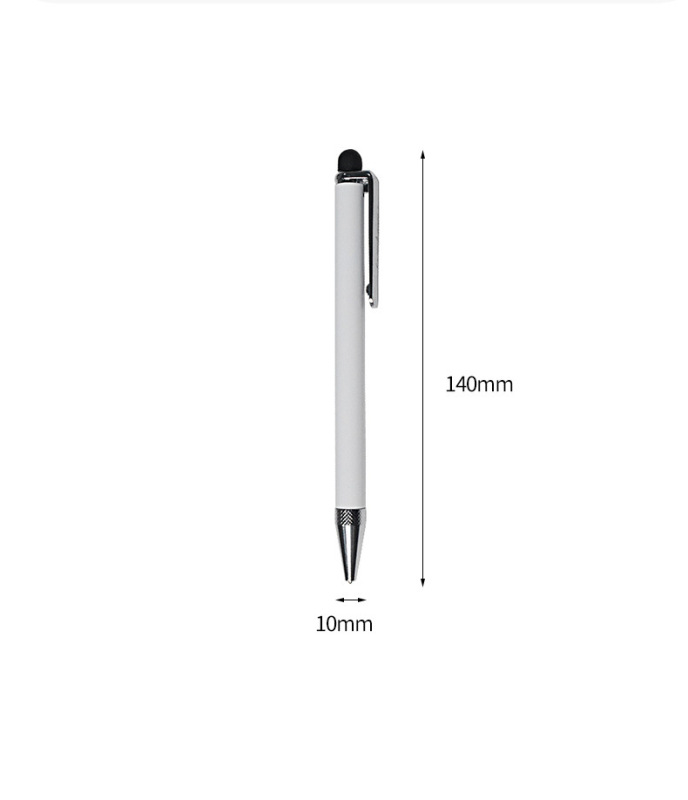 RTS Sublimation White Pen with Shrink Wrap Free Shipping (25pcs/50pcs)