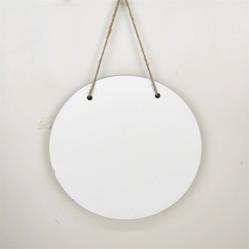 RTS Sublimation MDF Door Hanger Blank Free Shipping (10pcs/0pcs)