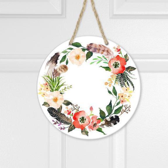 RTS Sublimation MDF Door Hanger Blank Free Shipping (10pcs/0pcs)