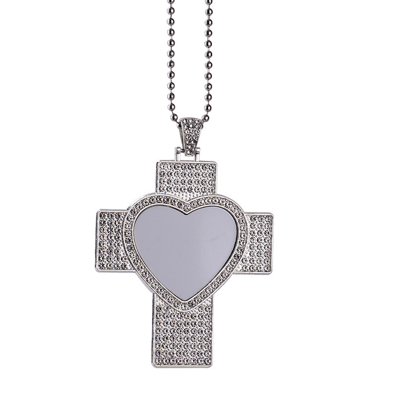 RTS Sublimation Aluminum Memorial Necklacce Jewelry Free Shipping (30pcs/60pcs)