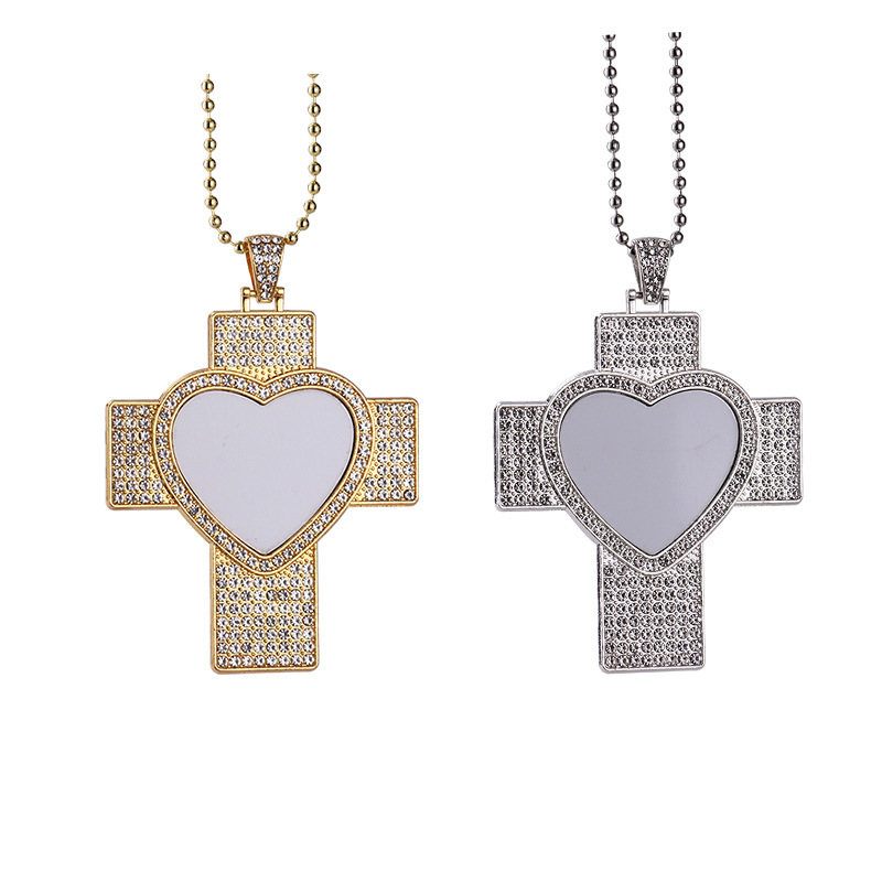 RTS Sublimation Aluminum Memorial Necklacce Free Shipping (30pcs/60pcs)