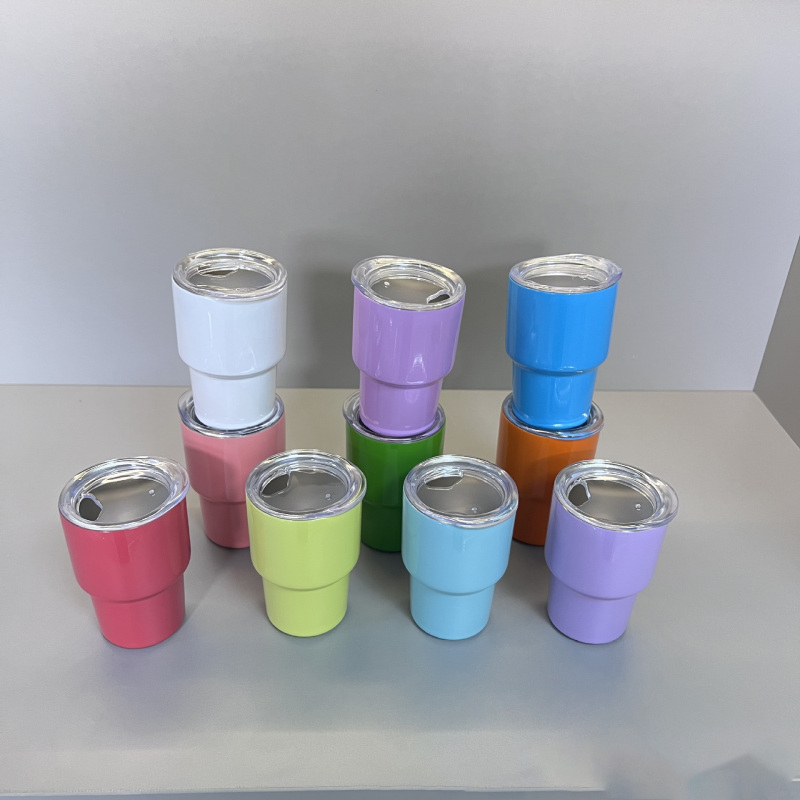 NEW RTS 2oz Sublimation Stainless Steel Shot Glass Mix Colors (20pcs/50pcs)