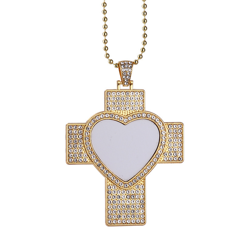 RTS Sublimation Aluminum Memorial Necklacce Jewelry Free Shipping (30pcs/60pcs)