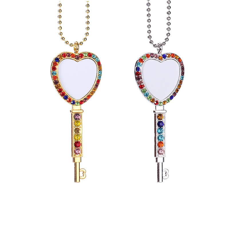 RTS Sublimation Aluminum Memorial Necklacce Free Shipping (30pcs/60pcs)