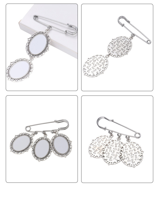 RTS Sublimation Aluminum Graduation Brooch Pin Gift Free Shipping (30pcs/60pcs)