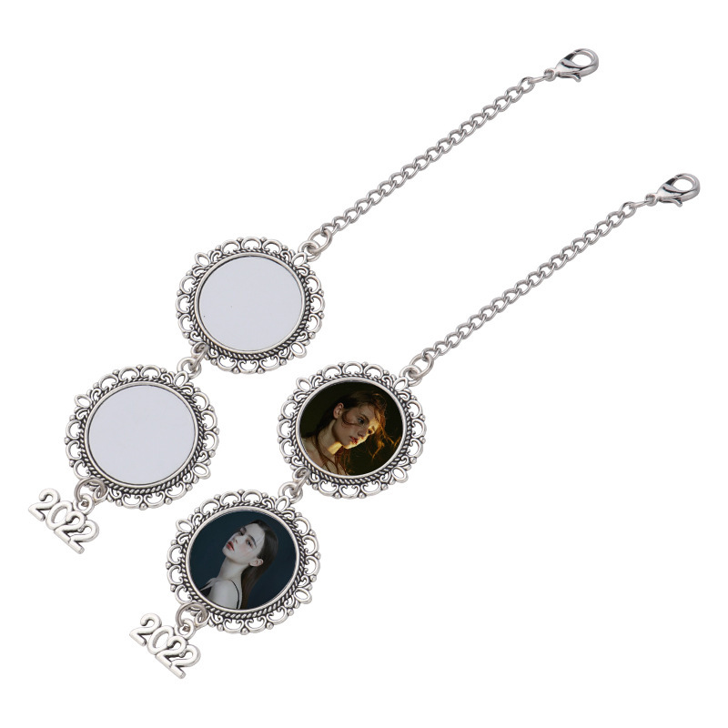 RTS Sublimation Aluminum Graduation Brooch Pin Gift Free Shipping (30pcs/60pcs)