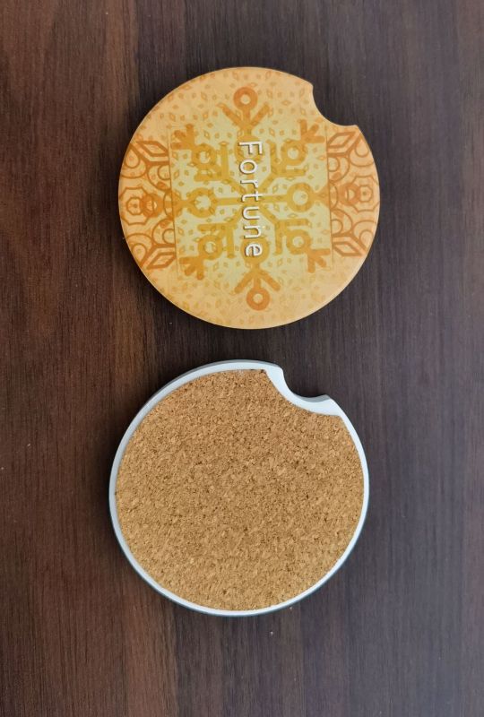 RTS Sublimation Ceramic Cupholder Car Coaster Free Shipping (20pcs/40pcs)