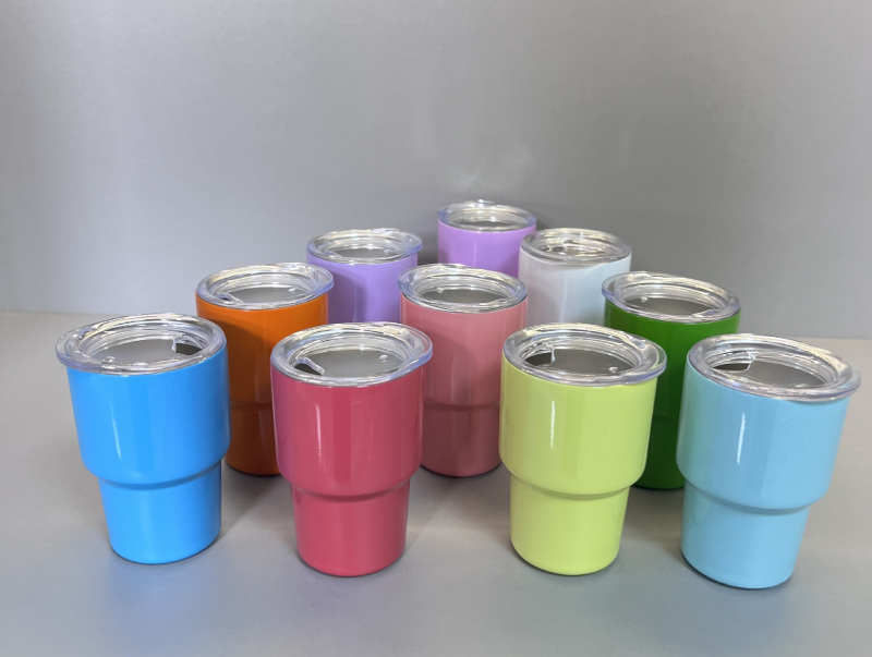 NEW RTS 2oz Sublimation Stainless Steel Shot Glass Mix Colors (20pcs/50pcs)