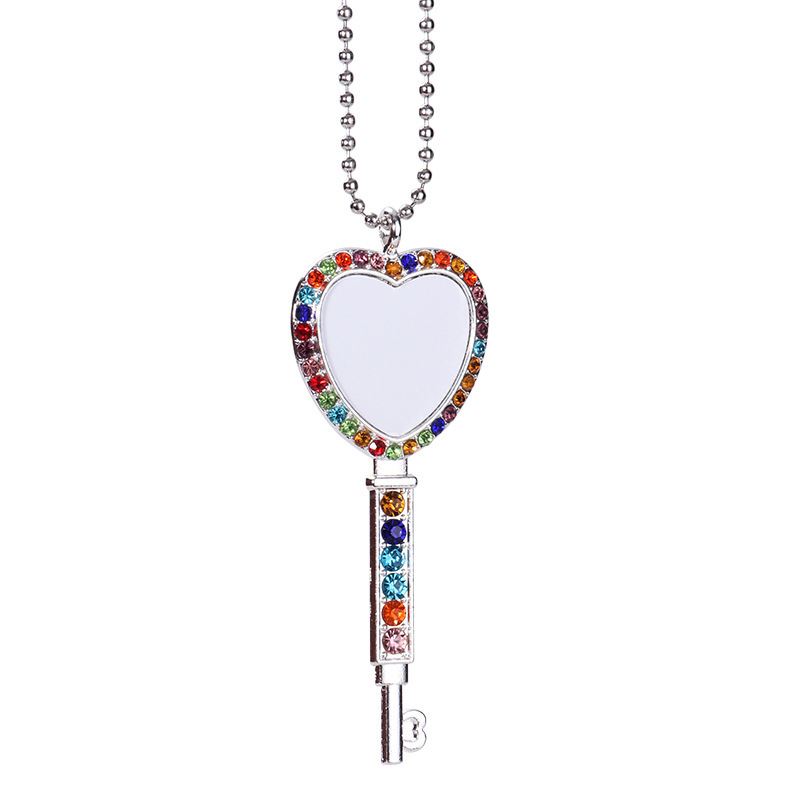 RTS Sublimation Aluminum Memorial Necklacce Jewelry Free Shipping (30pcs/60pcs)
