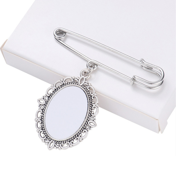 RTS Sublimation Aluminum Graduation Brooch Pin Gift Free Shipping (30pcs/60pcs)