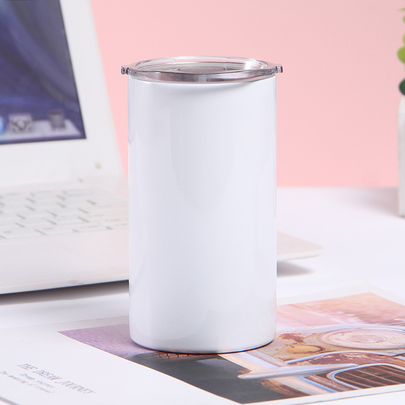 US RTS 12oz Sublimation Straight Glossy Tumbler Free Shipping (25PCS)