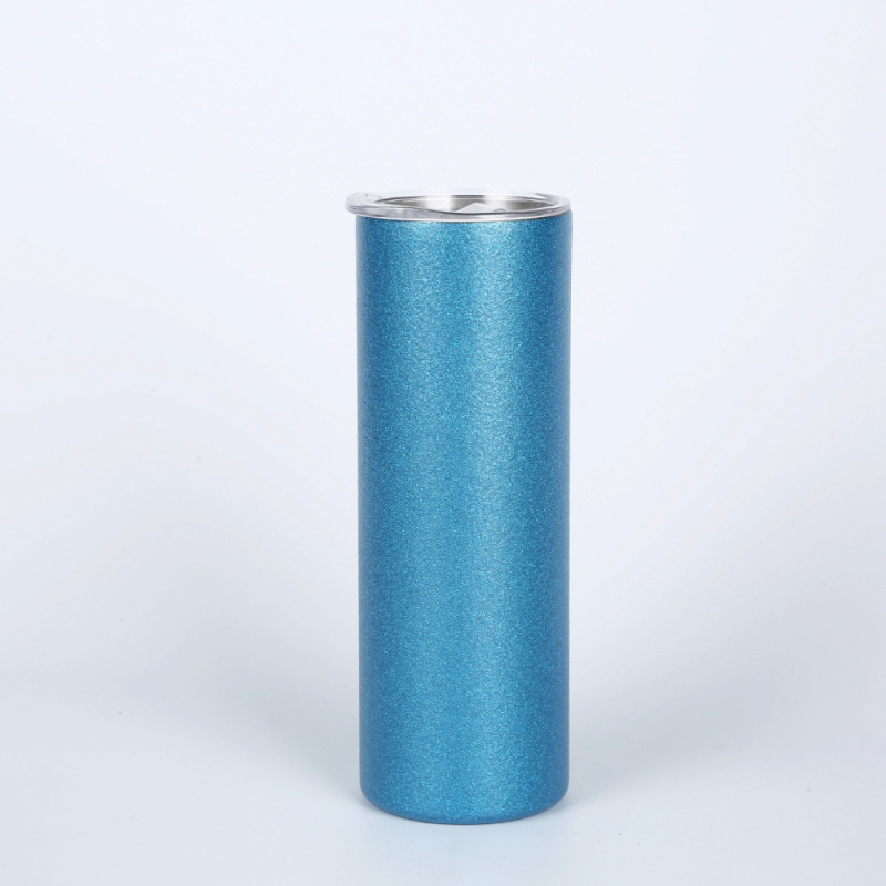US RTS 20oz Sublimation Rough Glitter/Shimmer Tumbler Free Shipping (25PCS)