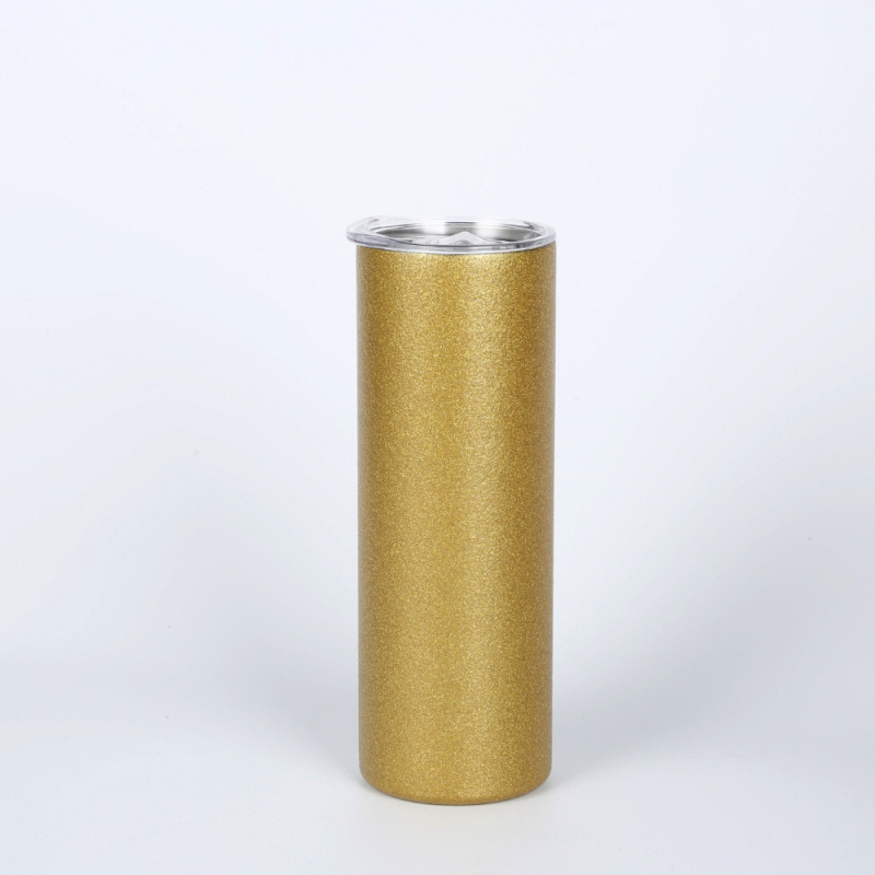 US RTS 20oz Sublimation Rough Glitter/Shimmer Tumbler Free Shipping (25PCS)