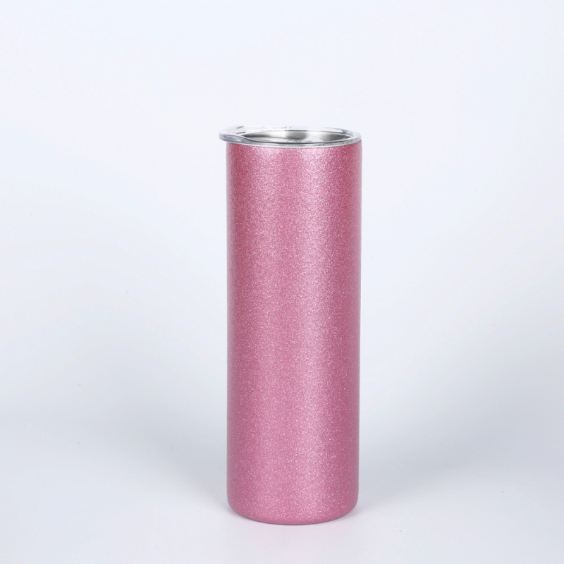 US RTS 20oz Sublimation Rough Glitter/Shimmer Tumbler Free Shipping (25PCS)