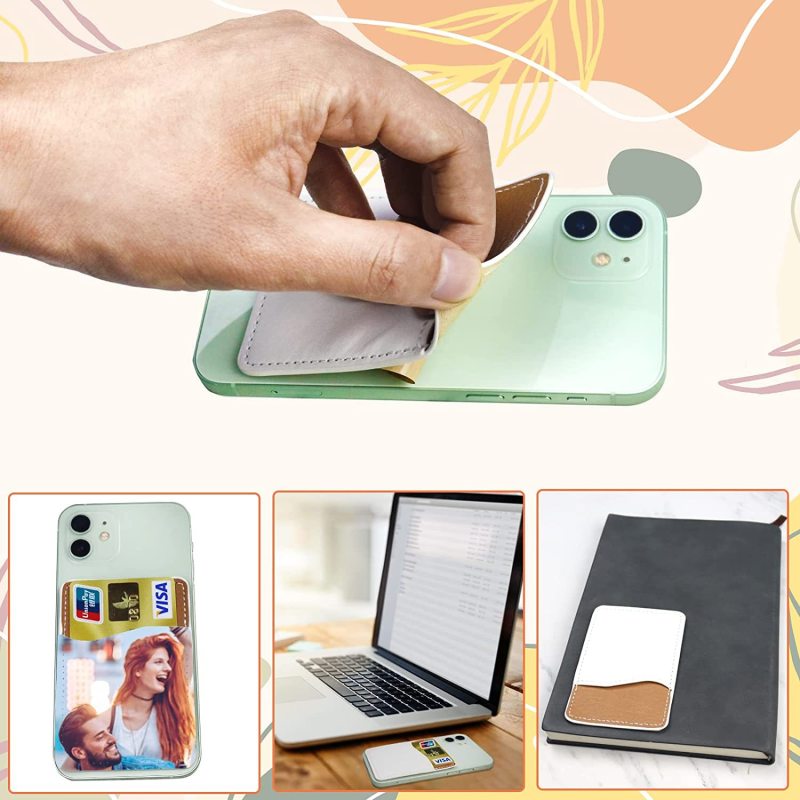 RTS Sublimation Box Earing Keychain Bag Wrist Lipstick Cover Card Holder Free Shipping