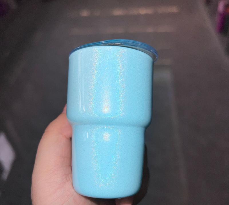 NEW RTS 2oz Sublimation Glitter Clear Frosted Shot Glass Mix Colors (20pcs/50pcs)