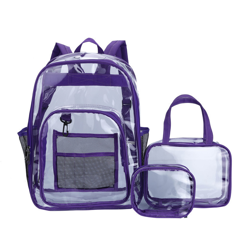 RTS Clear Backpack Non-sublimation Free Shipping (5pcs/10pcs)