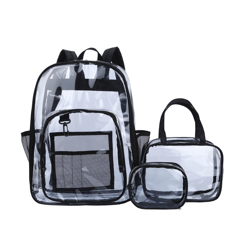 RTS Clear Backpack Non-sublimation Free Shipping (5pcs/10pcs)