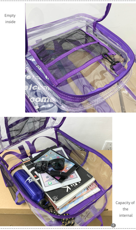 RTS Clear Backpack Non-sublimation Free Shipping (5pcs/10pcs)
