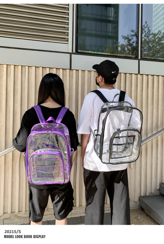 RTS Clear Backpack Non-sublimation Free Shipping (5pcs/10pcs)