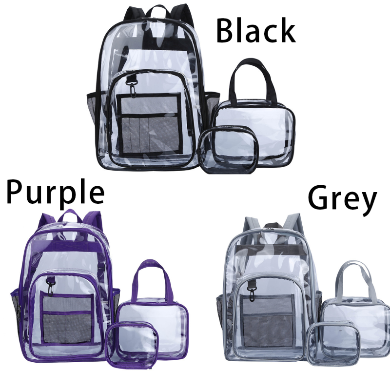 RTS Clear Backpack Non-sublimation Free Shipping (5pcs/10pcs)