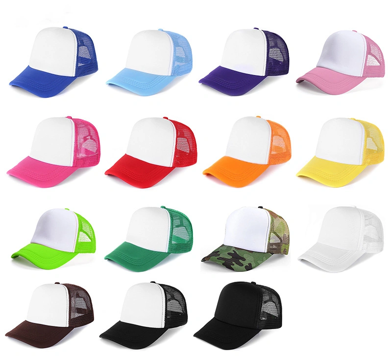NEW RTS Sublimation Hat Mix Colors Free Shipping (56pcs)