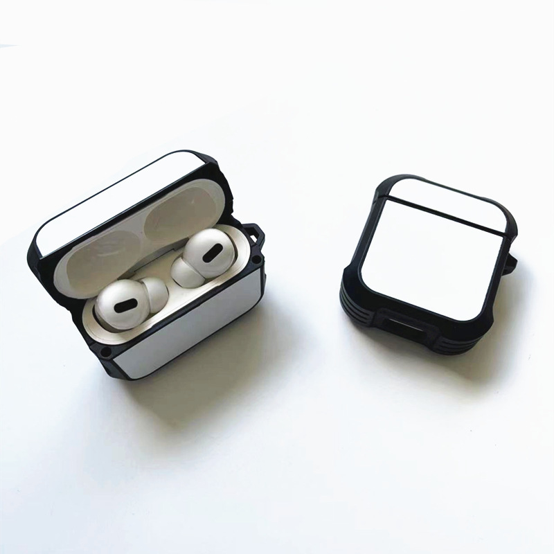 RTS Soft TPU Sublimation Case Cover for Air Pod with Keychain Free Shipping (25pcs/50pcs)