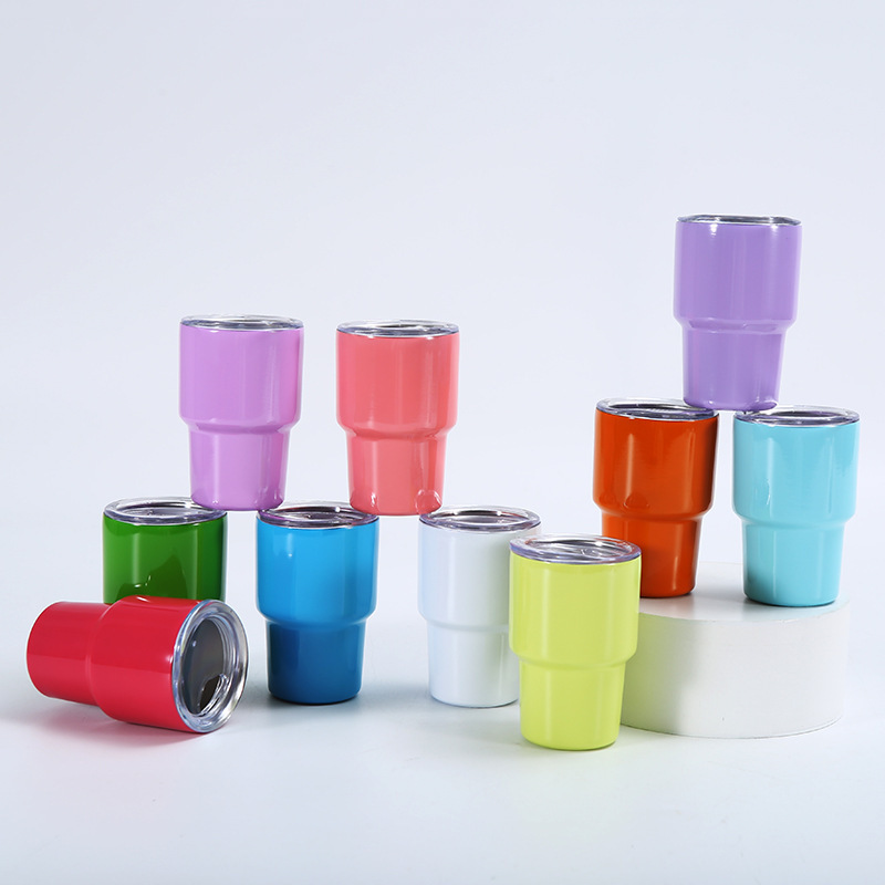 NEW RTS 2oz Sublimation Stainless Steel Shot Glass Mix Colors (20pcs/50pcs)