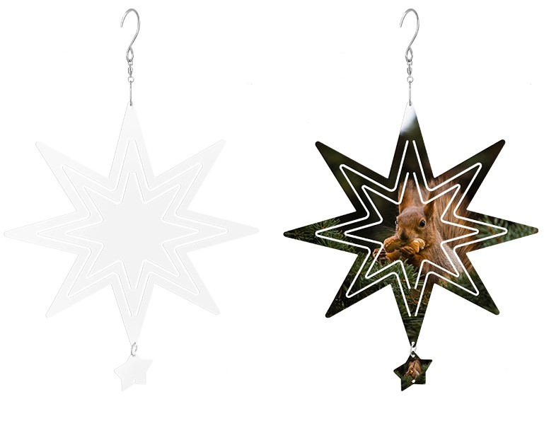 RTS Sublimation Aluminum Double-Side Wind Spinner 10 inch/8 inch Free Shipping(10pcs/20pcs)