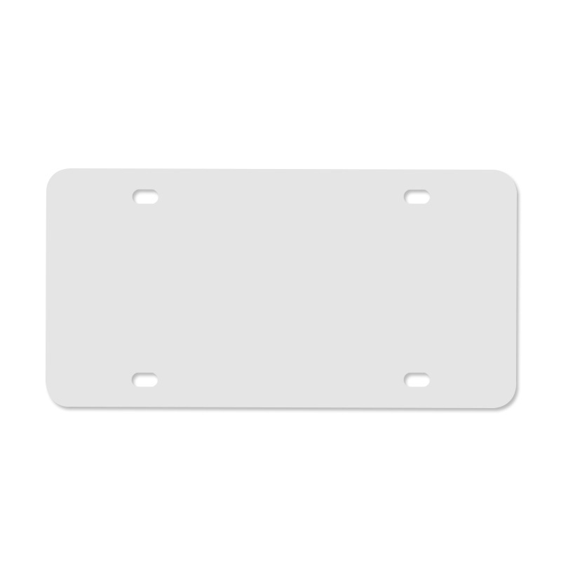 RTS Sublimation Aluminum 6*12inch License Plate Blank Free Shipping (25pcs/50pcs)