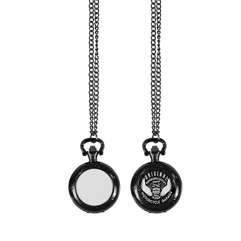 NEW RTS Sublimation Pocket Watches Necklace Free Shipping (20pcs/40pcs)