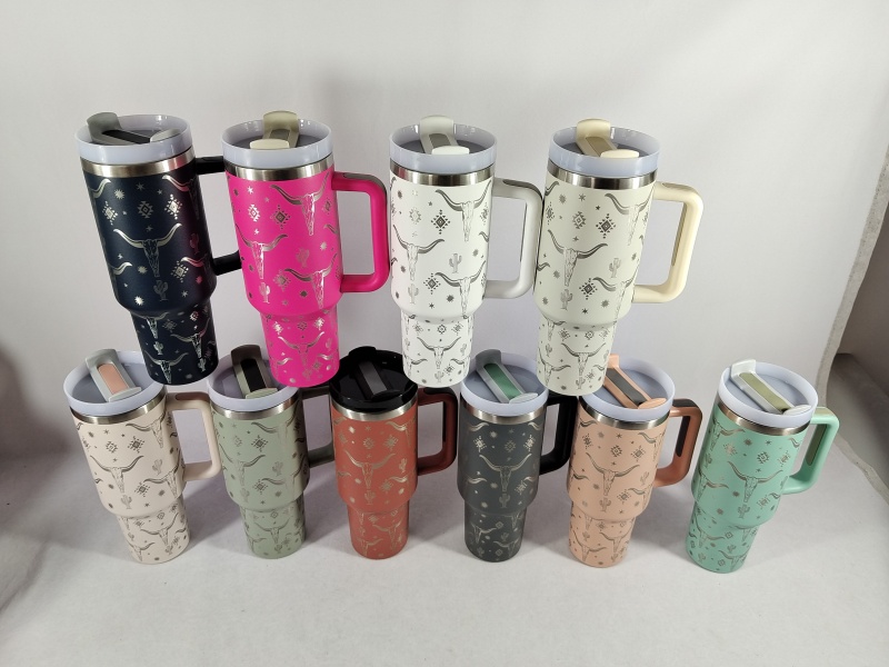 NEW China RTS 40oz Generation 2.0 Ox-head Print Mug Free Shipping (12PCS/25PCS)