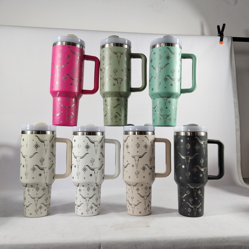 NEW China RTS 40oz Generation 2.0 Ox-head Print Mug Free Shipping (12PCS/25PCS)